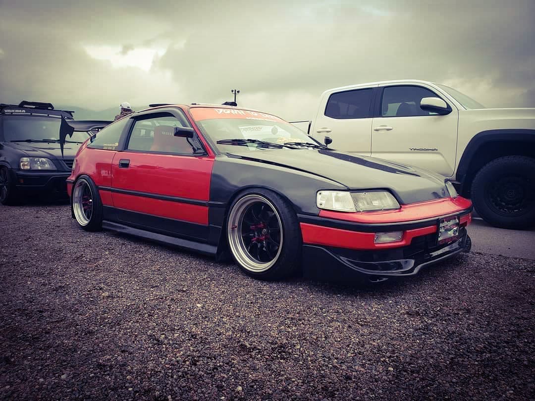 Modified 1990 Honda CRX SI 