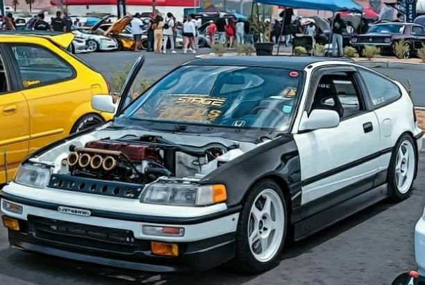 Modified 1991 Honda CRX 