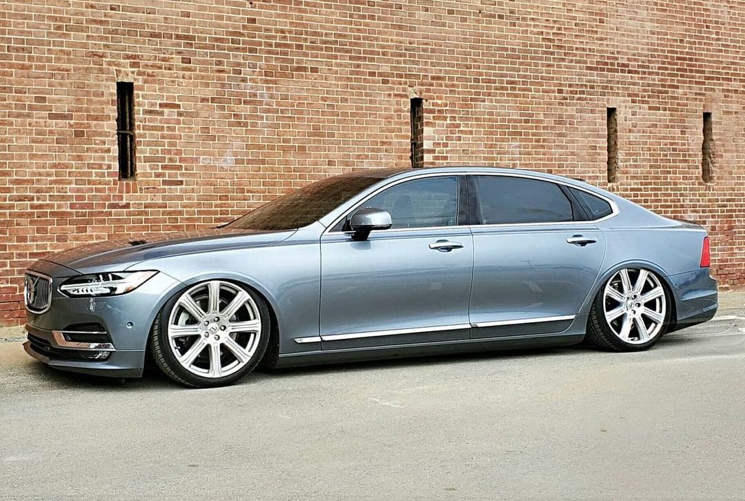 Bagged Volvo S90