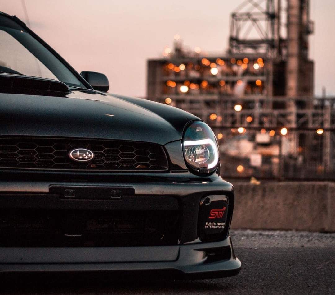 2002 Subaru WRX Headlights