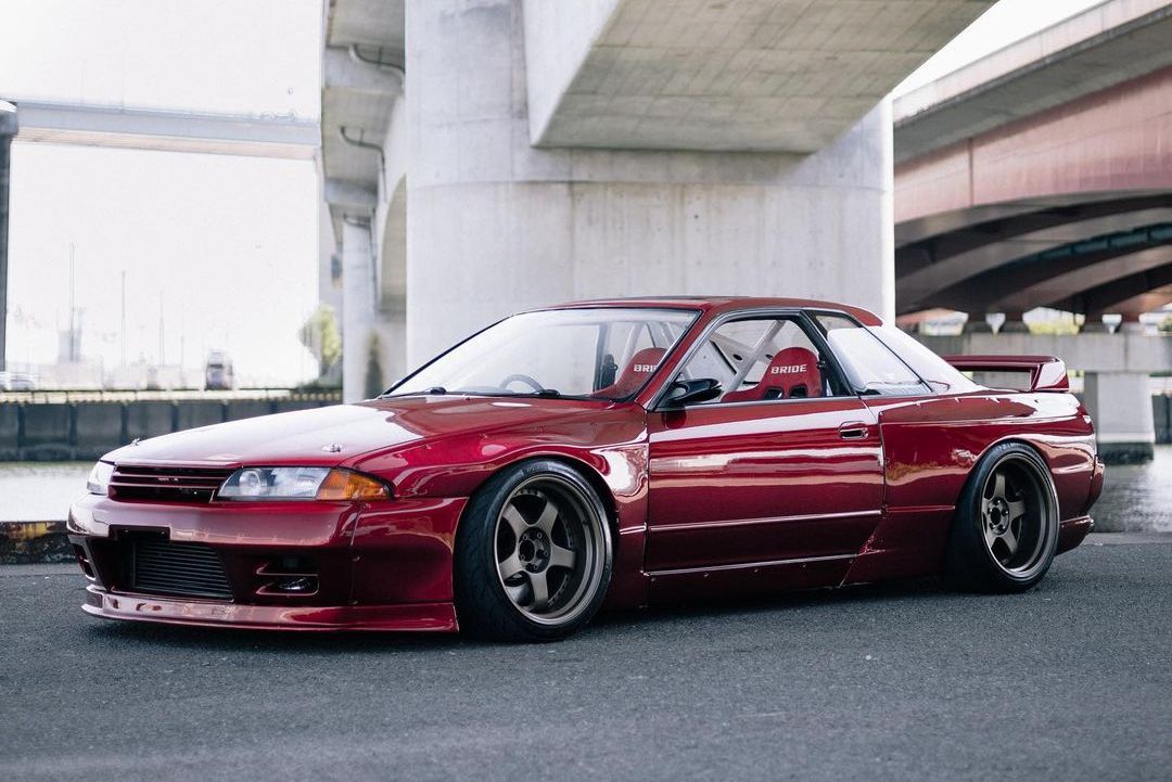 Nissan Skyline R32 With Rims