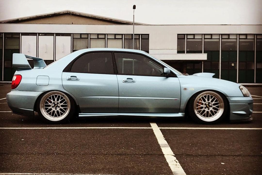 Lowered 2004 Subaru WRX STI WR1