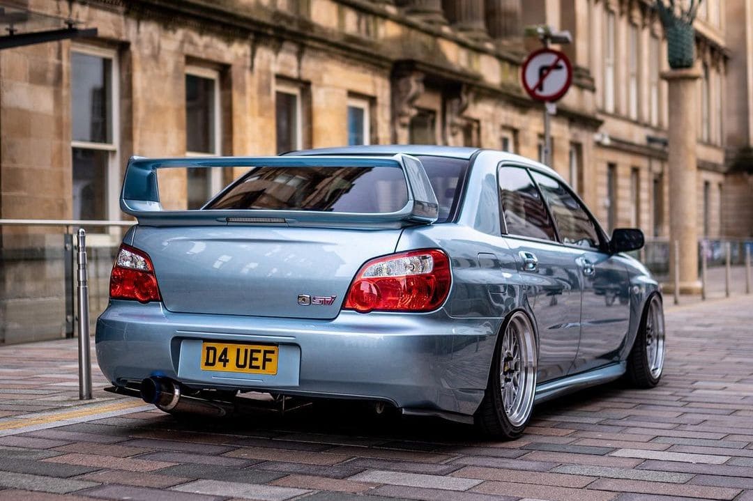 2004 Subaru WRX STI WR1 Rear End