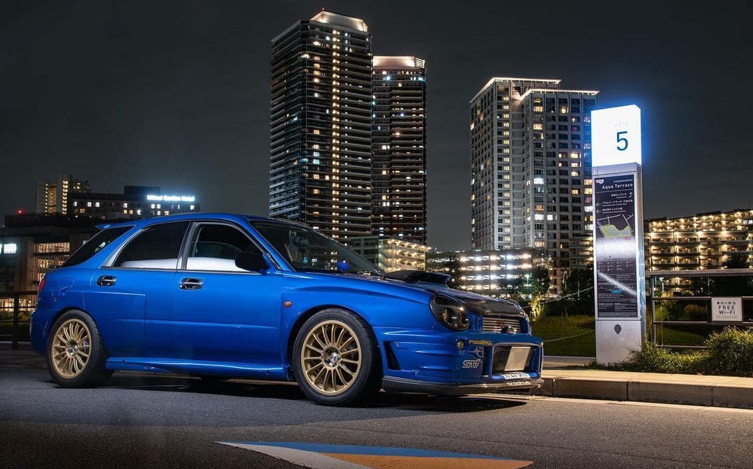 2001 Subaru STi Wagon With Rims