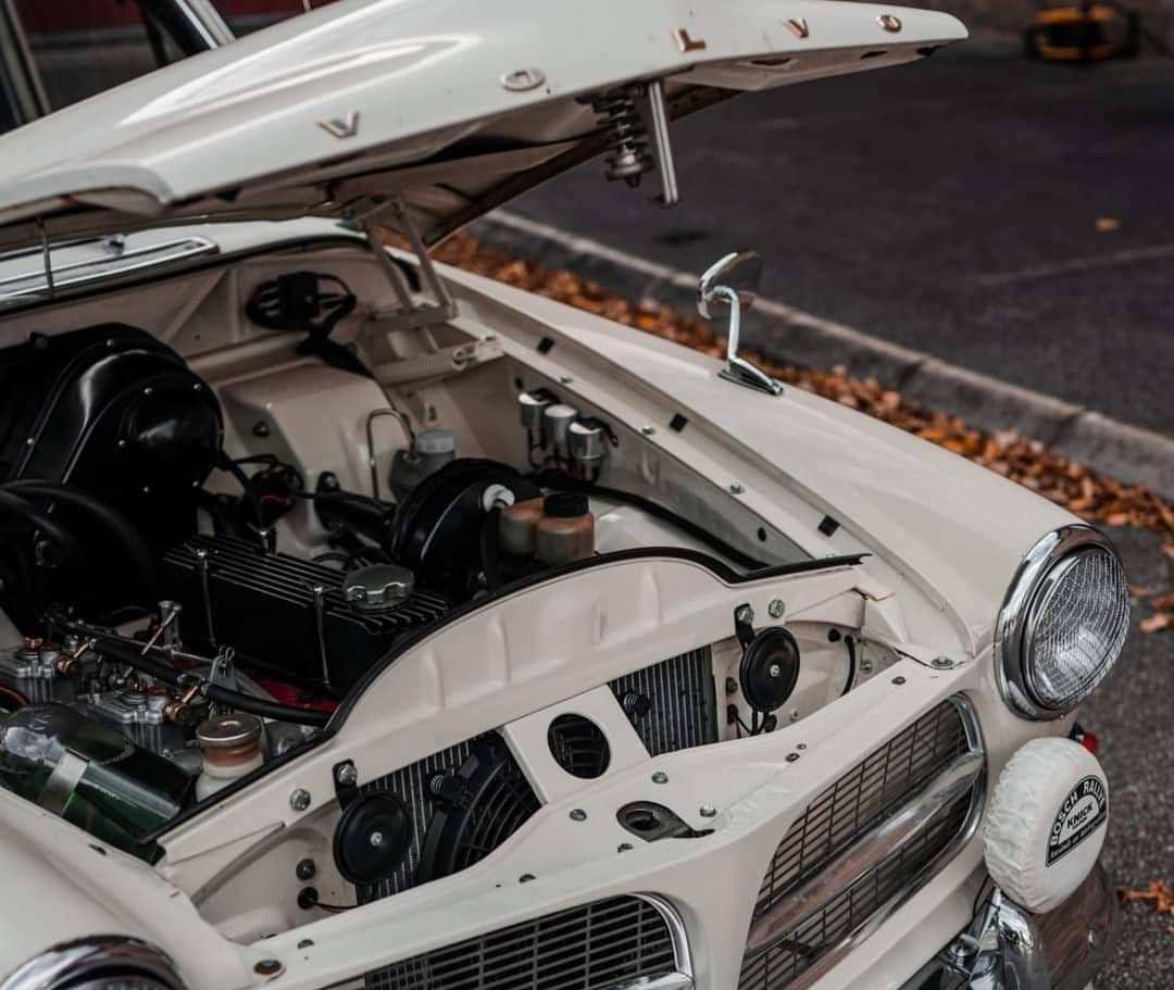 1966 Volvo Amazon Engine Bay