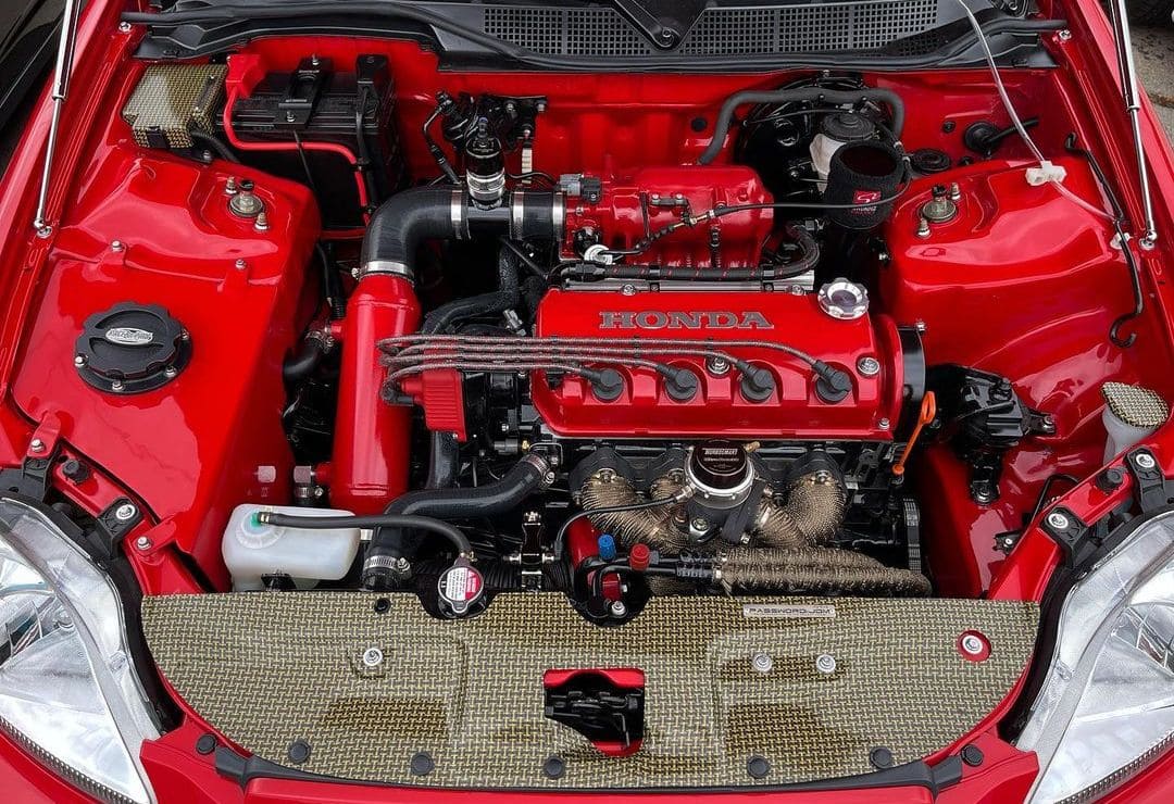 Civic EK Hatchback Engine Bay