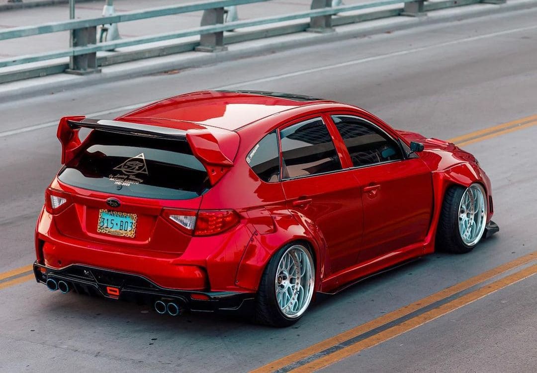 2011 Subaru WRX Hatchback Wing