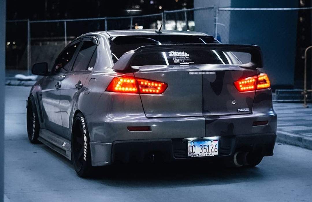 2013 Mitsubishi Lancer EVO X Rear End