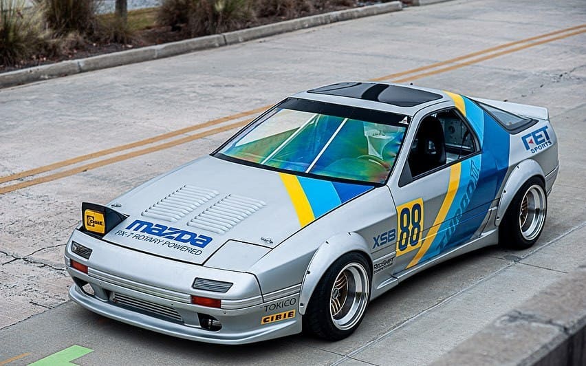 Modified 1988 Mazda Rx-7 Turbo II