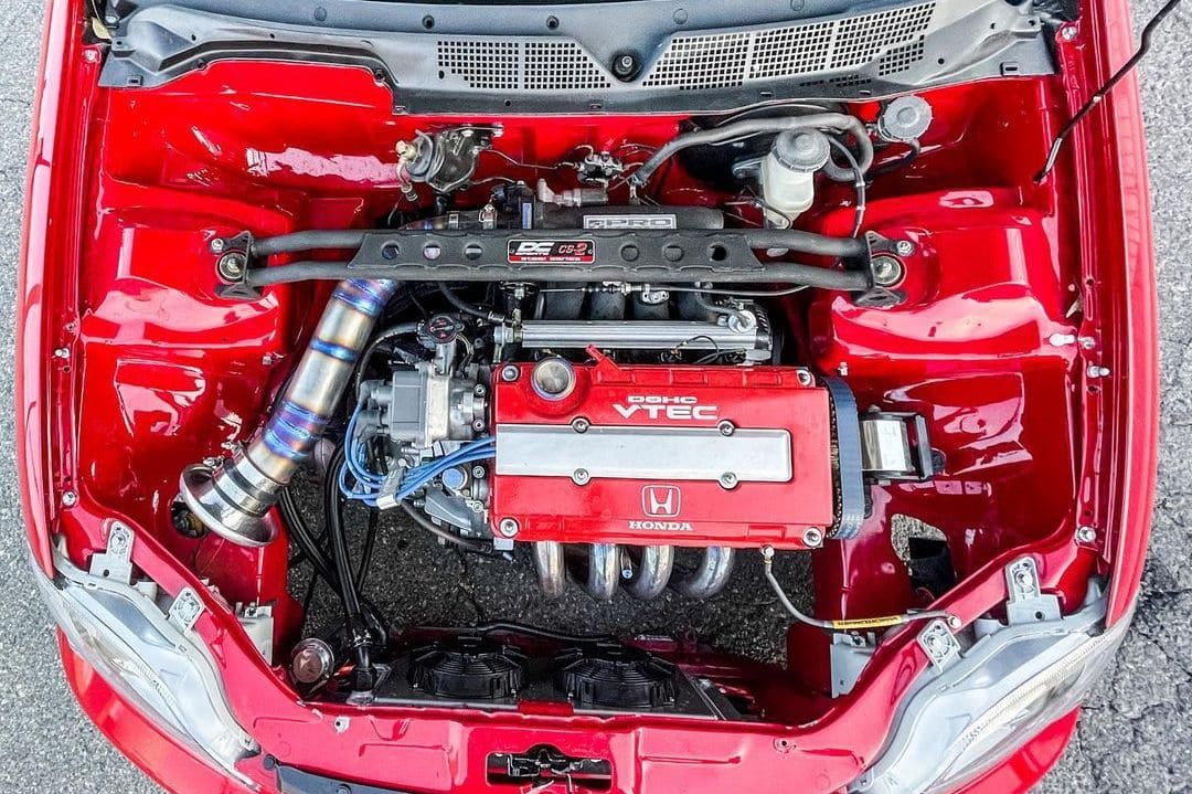 Honda Civic ej8 Engine Bay