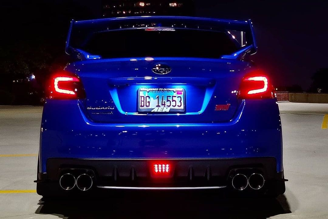 2019 Subaru STI Taillights