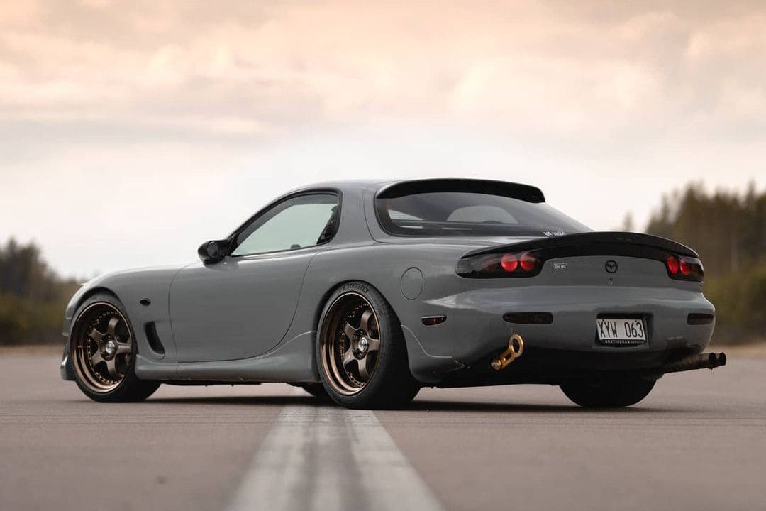 Mazda Rx7 Fd3s With Rims