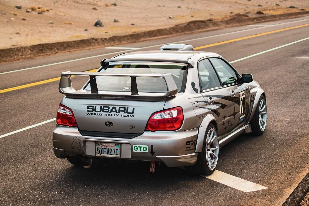 2005 Subaru STI Rear End