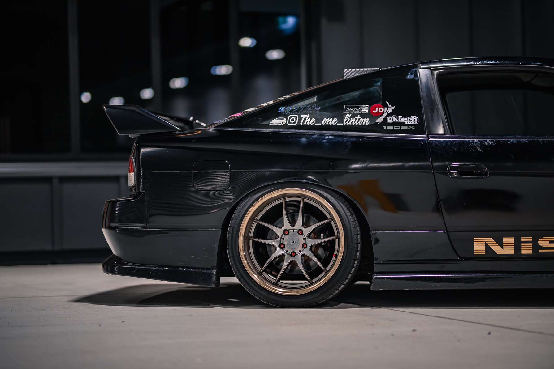 Lowered 1996 Nissan 180sx