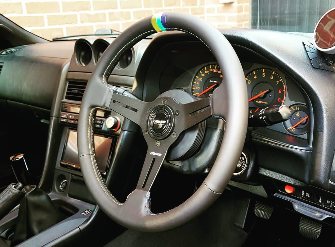 1998 Nissan Skyline R34 GTT steering wheel