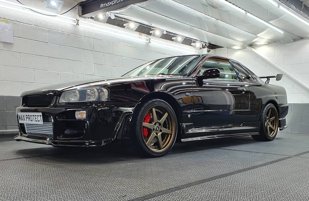 1998 Nissan Skyline R34 GTT With Rims