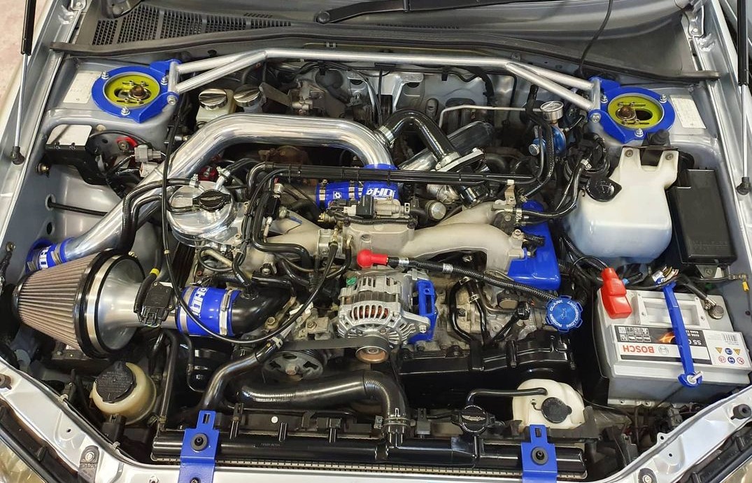 2006 Subaru Impreza WRX Engine Bay