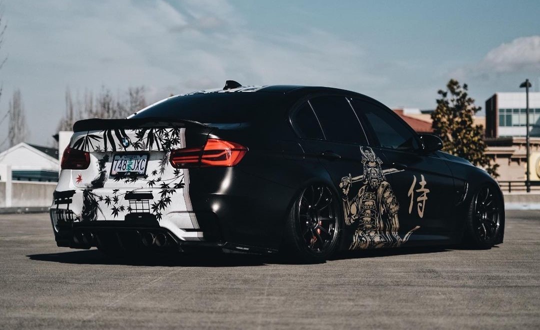 2016 BMW F80 M3 Rear End