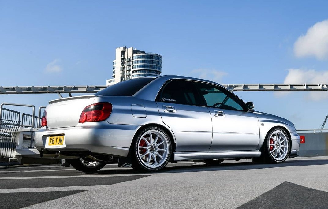 Lowered 2006 Subaru Impreza WRX