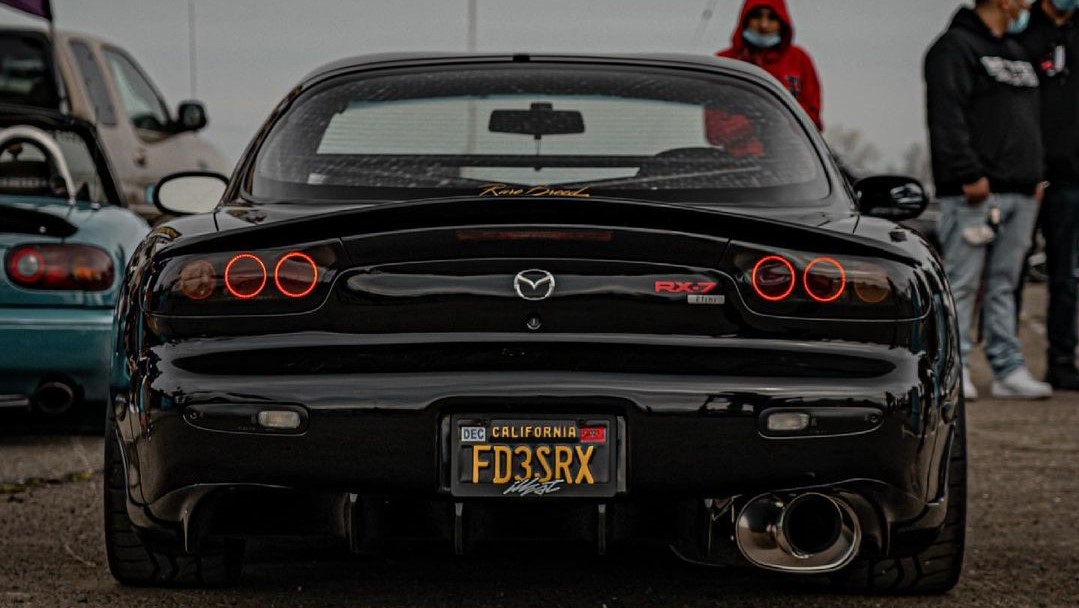 1993 Mazda RX7 Rear End