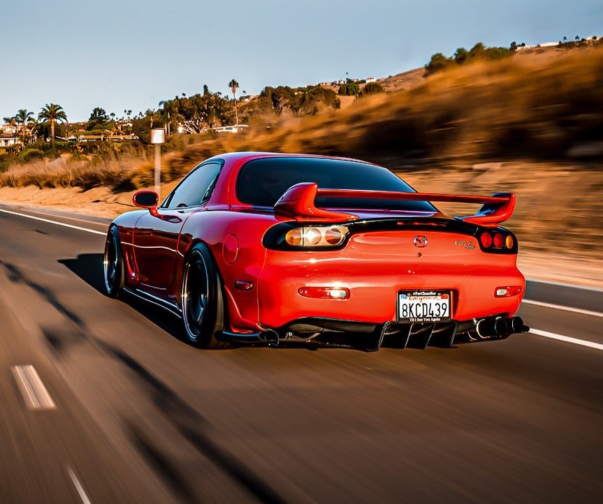 1993 Mazda RX7 Rolling