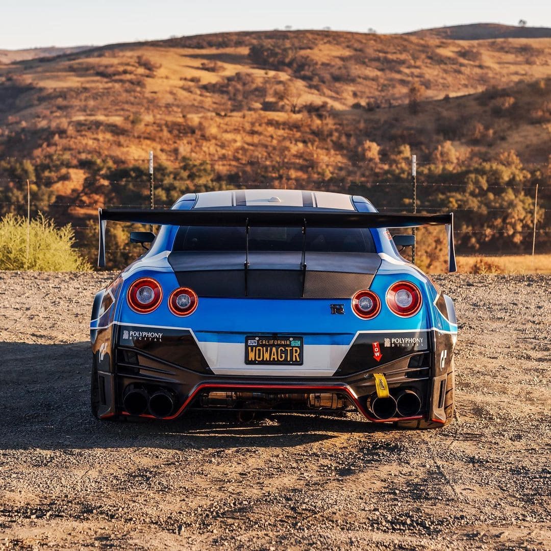 2010 Nissan GTR GT3 Wing