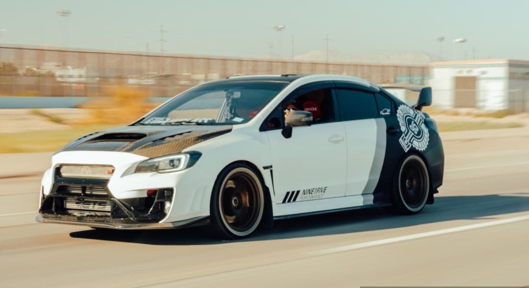 Lowered 2015 Subaru WRX STI limited