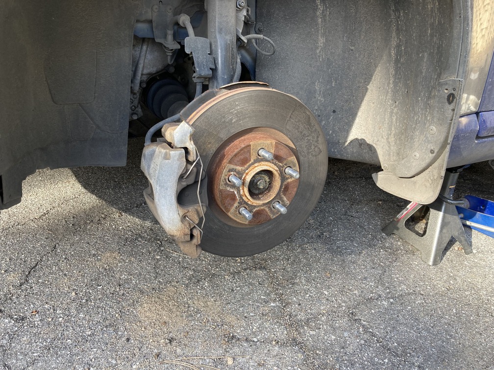 volvo s40 brake and rotor replacement