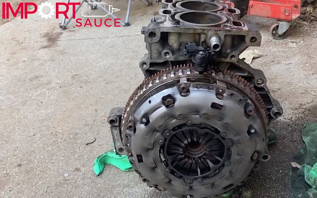 Volvo P1 Chassis S40 C30 V50 C70 Pressure Plate and Clutch Removal