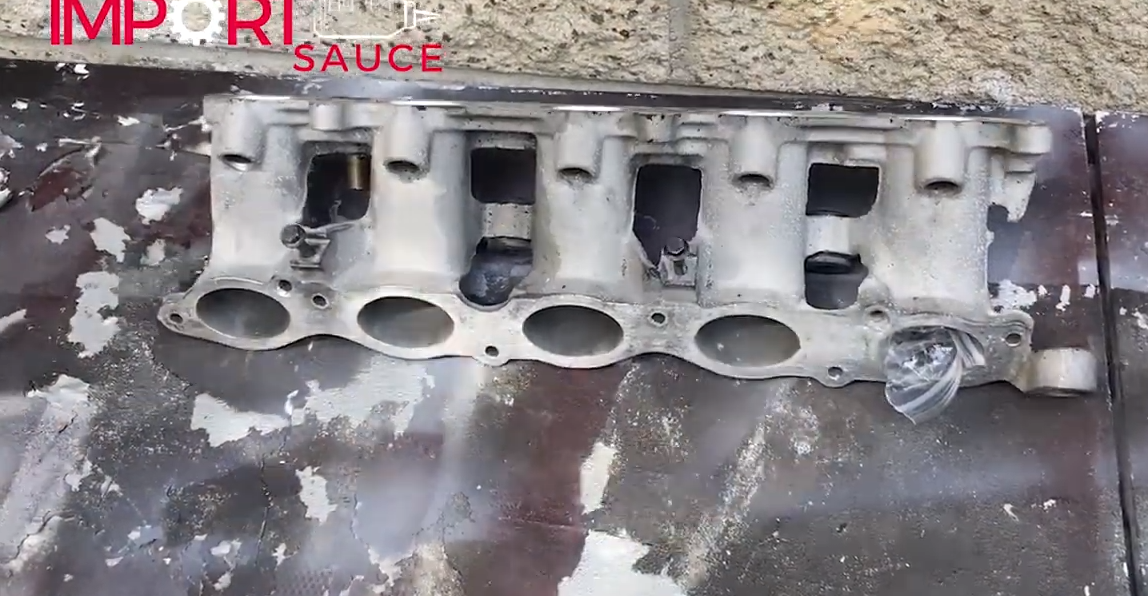 volvo p1 s40 c30 v50 c70 lower inlet manifold performance port and polished