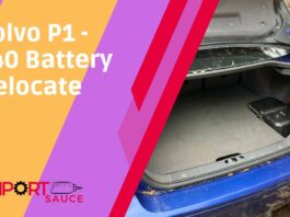 Battery Relocation on a Volvo P1 – S40